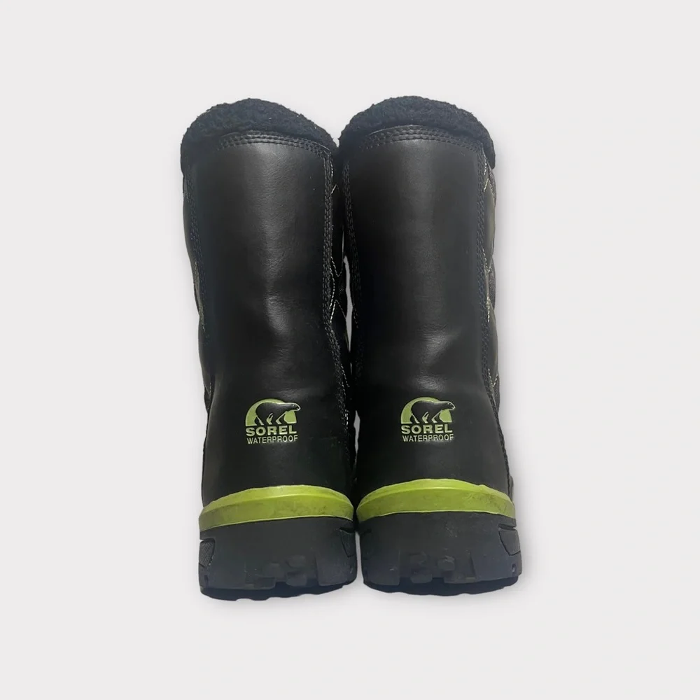 Sorel Snow Countess Green & Black Winter Boots